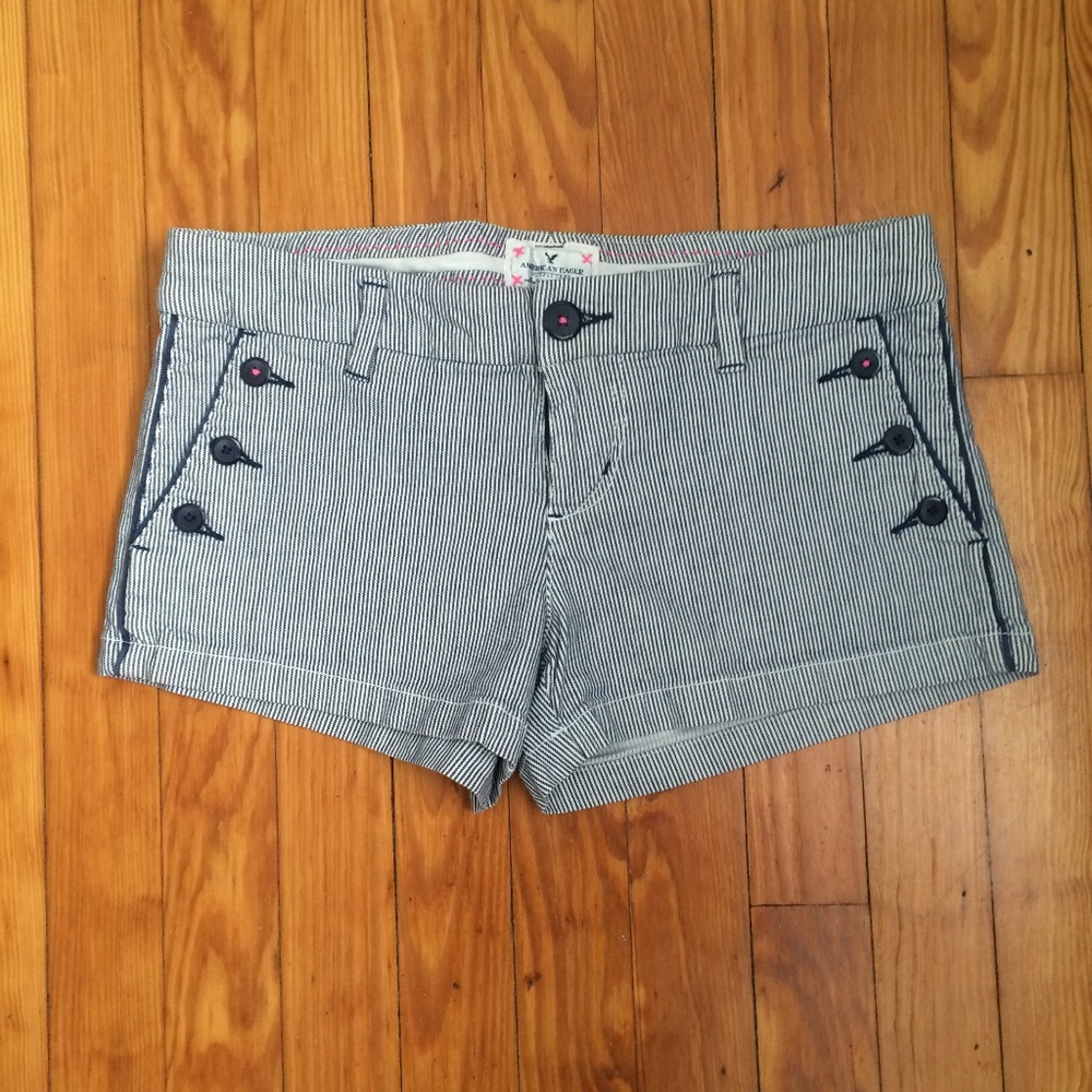 Nautical Striped Shorts